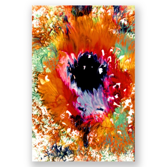 Original ACEO - Miniature Floral Painting - Blooming Magic 148 - Picture 1 of 6